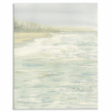 Load image into Gallery viewer, Beach Neutrals Vertical Stretched Canvas Print - Patti Bishop Watercolors
