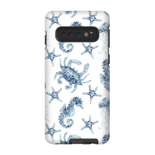 Load image into Gallery viewer, Blue Seahorse and Crab Phone Cases
