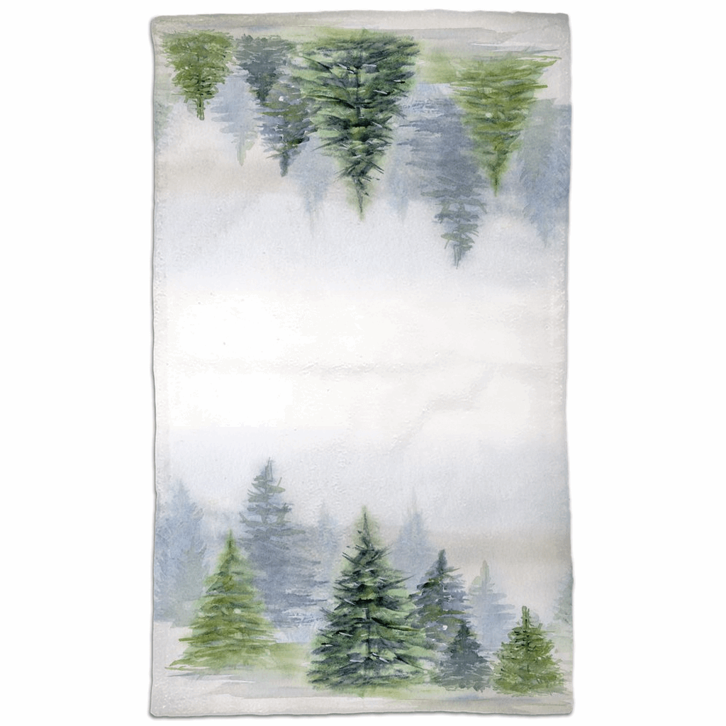 Pine Trees Hand Towels - Patti Bishop Watercolors