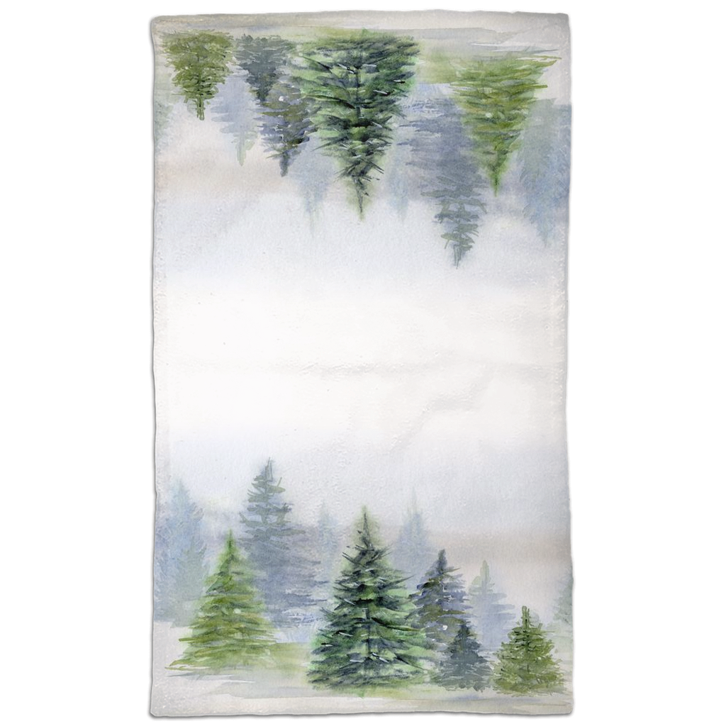 Pine Trees Hand Towels