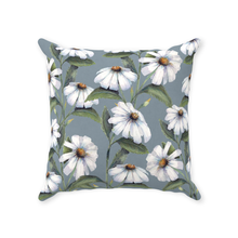 Load image into Gallery viewer, White Daisies Throw Pillows
