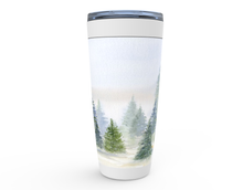 Load image into Gallery viewer, Pine Trees 20 oz Stainless Steel Tumblers
