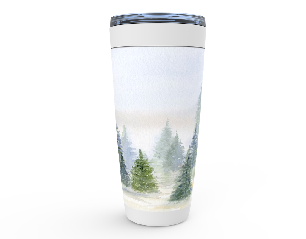 Pine Trees 20 oz Stainless Steel Tumblers