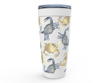 Load image into Gallery viewer, Crabs 20 oz. Stainless Steel Tumbler
