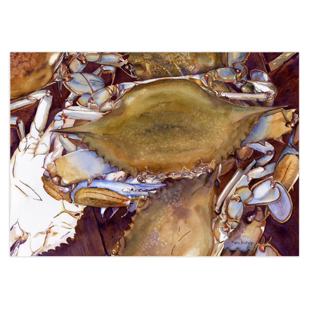 Delaware Crabs Greeting Cards