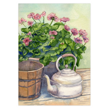 Load image into Gallery viewer, Grandpop&#39;s Geraniums Greeting Cards
