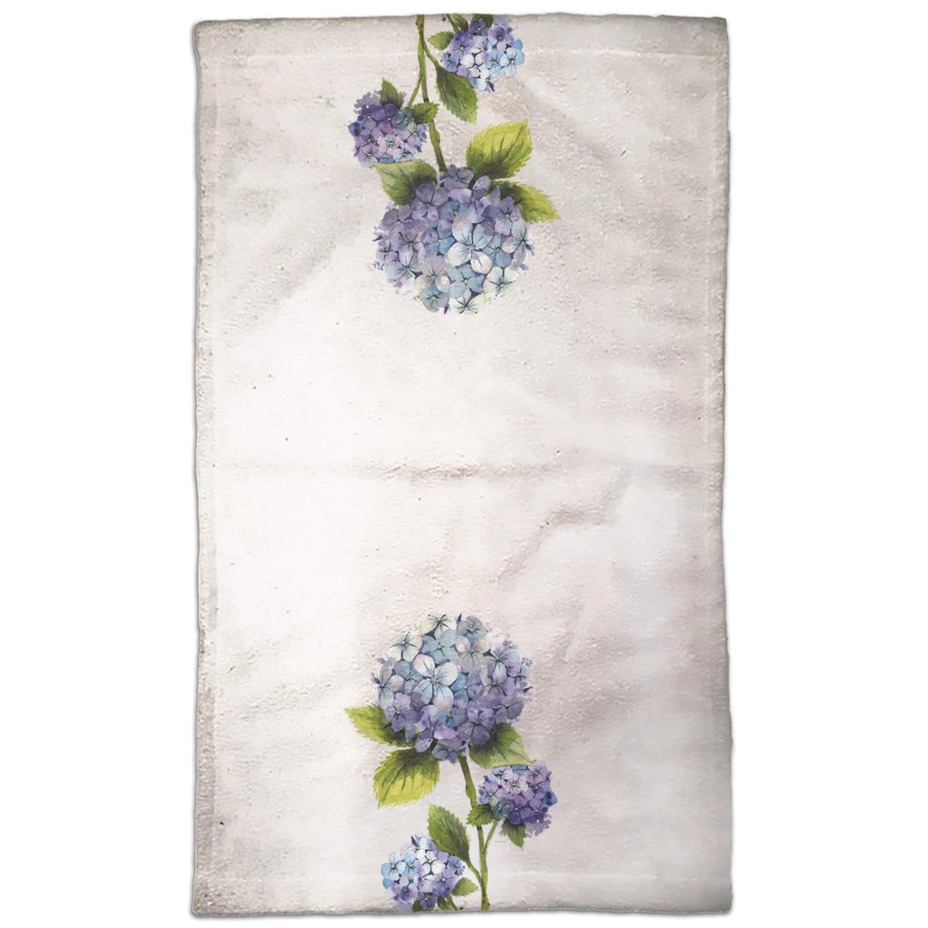 Hydrangea Hand Towels