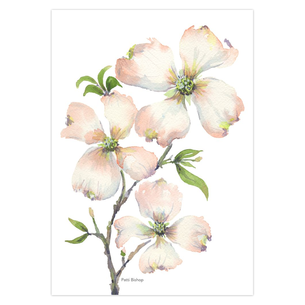 Dogwood 3 Greeting Cards