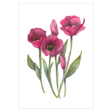 Load image into Gallery viewer, Pink Tulips Greeting Cards
