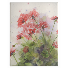 Load image into Gallery viewer, Geraniums 4 Stretched Canvas Print
