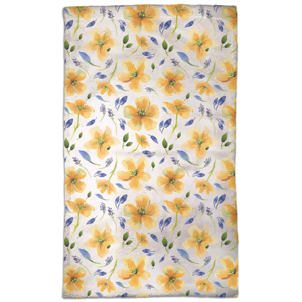 Buttercup Pattern Hand Towels